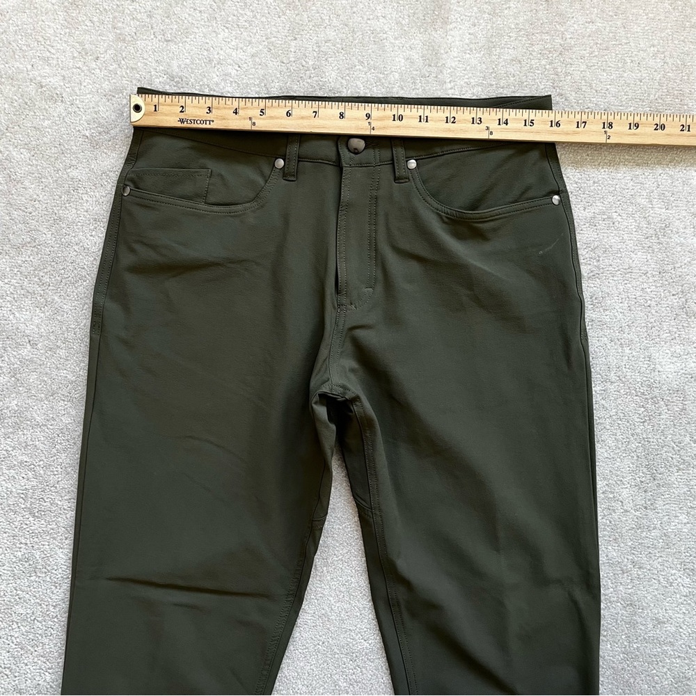 OLIVERS ARMY GREEN PANTS EFFORTLESS MINIMAL STYLISH GQ CASUAL CLASSIC - Picture 5 of 8